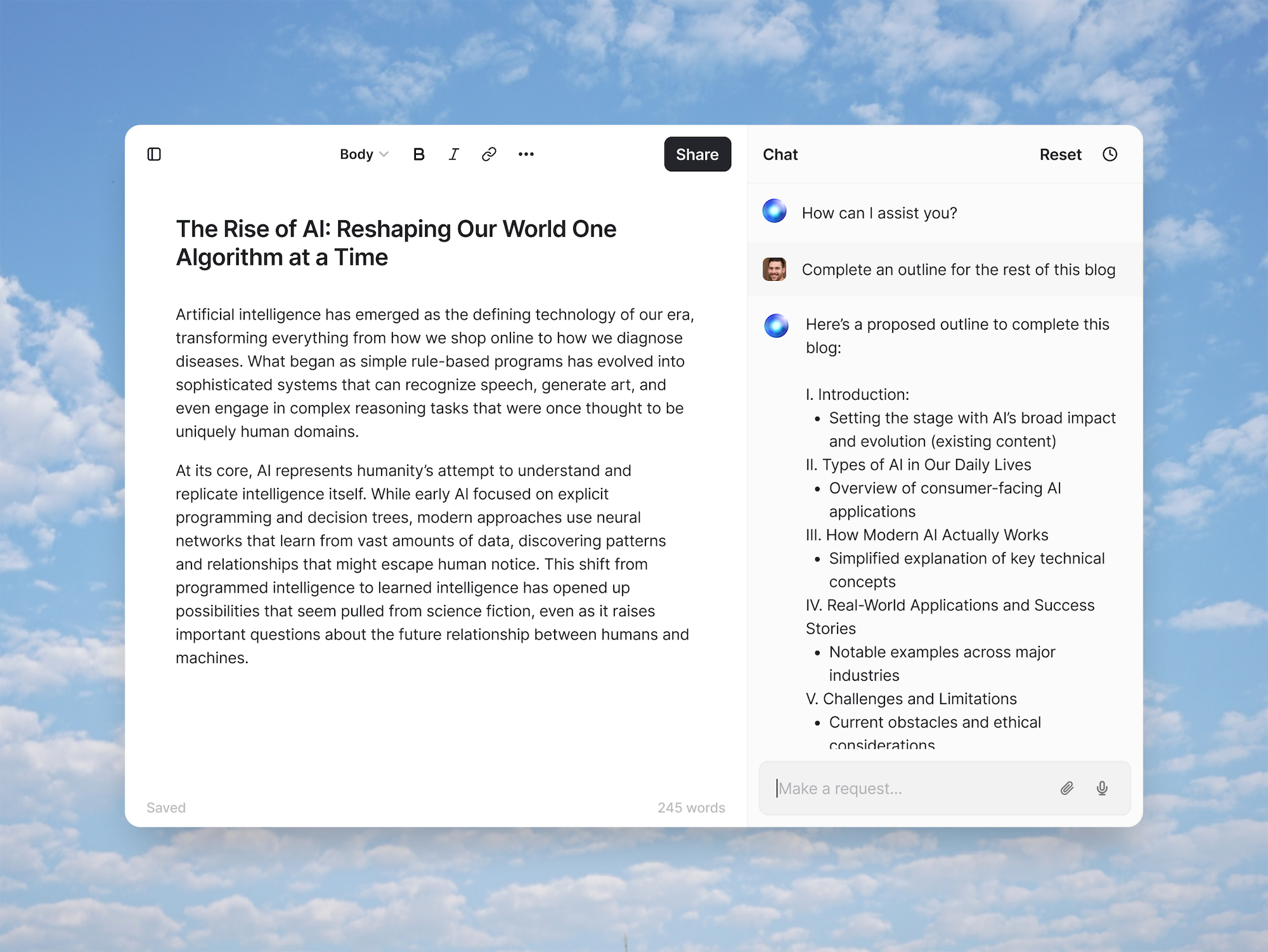 Ai Document Editor Hyperwrite